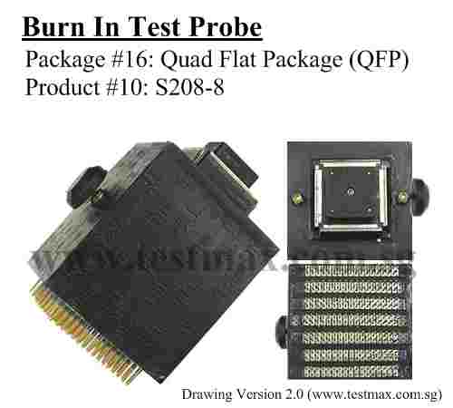 TP16P10_QuadFlatPackage(QFP)_S208-8_Shrink